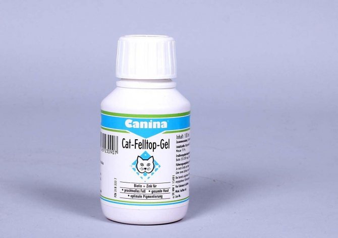 Одним из наиболее известных ветпрепаратов, содержащих поливитаминный комплекс для кошки, является препарат Cat Felltop Gel