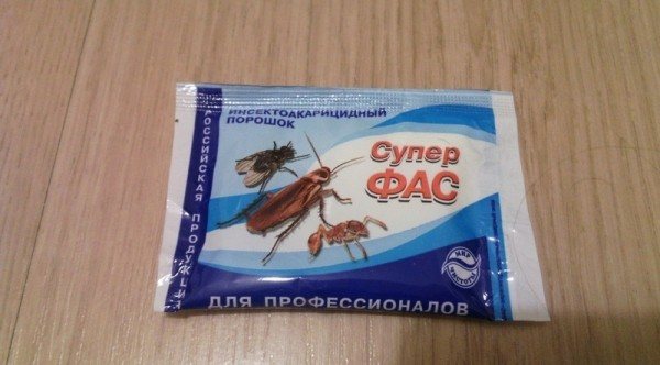 Супер фас от тараканов: описание средства и инструкция по применению