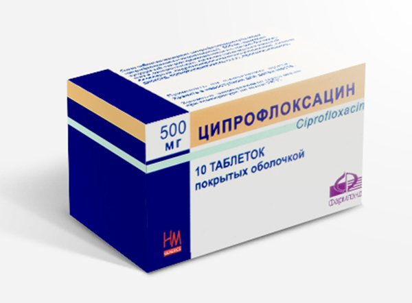 Таблетки Ципрофлоксацин 500