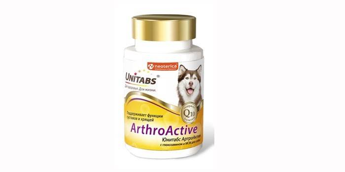 Витамины для собак Unitabs Arthroаctive