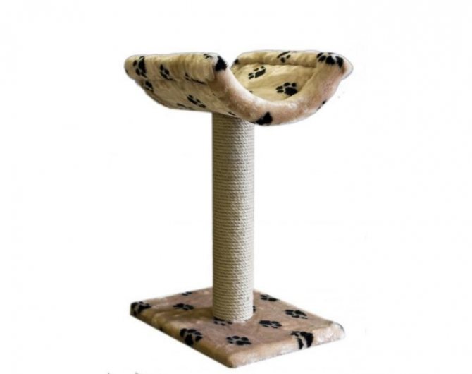 Yami-Yami Когтеточка-лежанка для кошек Джут 40*42*60см